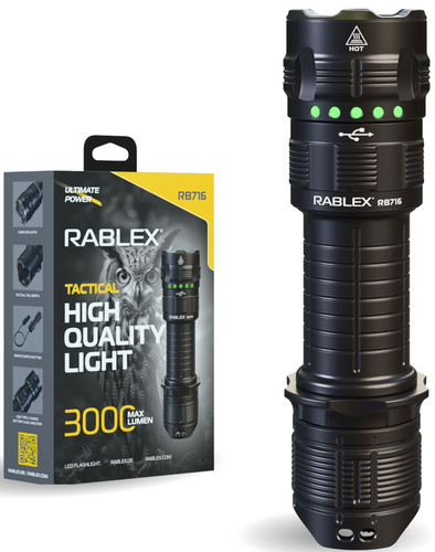 Torcia led 3000 lumen - 3000,