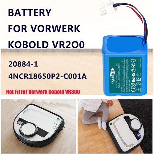 Batteria per vorwerk - batteria, v