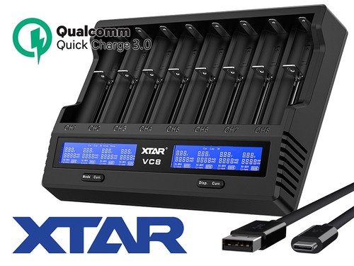 Xtar vc8 usb alloggiamenti - xtar,