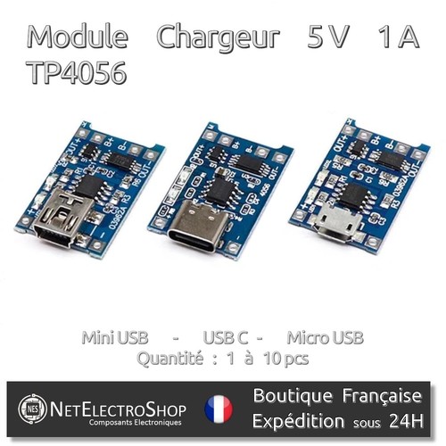 Module tp4056 chargeur - module,