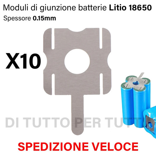 Pezzi striscia nichel - 10,