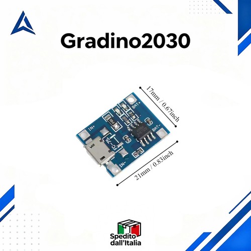 Micro tp4056 usb - 1a,